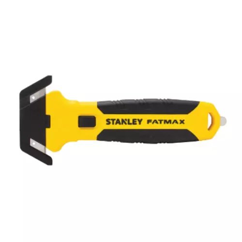 Cutter dublu Stanley FATMAX din plastic pentru carton, galben cu negru