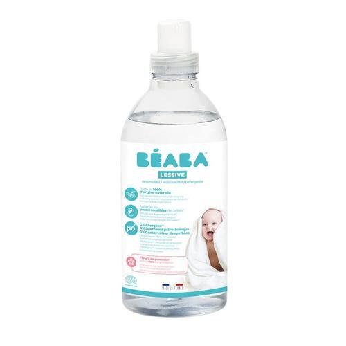 Detergent de rufe lichid Beaba Flori de Mar, 1 L/16 spalari, Certificat Ecocert