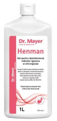 Dezinfectant maini Dr. Mayer Henman DRM264, 1 L