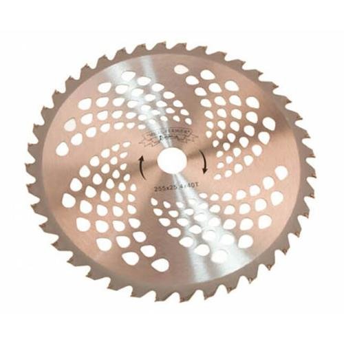 Disc circular vidia pentru motocoasa/trimmer, Micul Fermier, 255x25.4 mm, 40 dinti