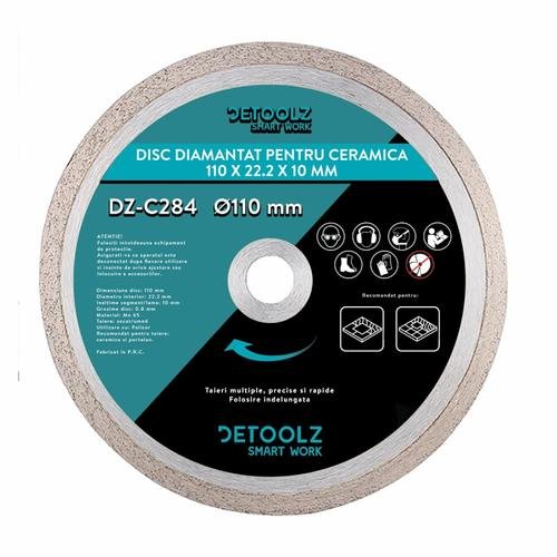 Disc diamantat pentru ceramica Detoolz DZ-C284
