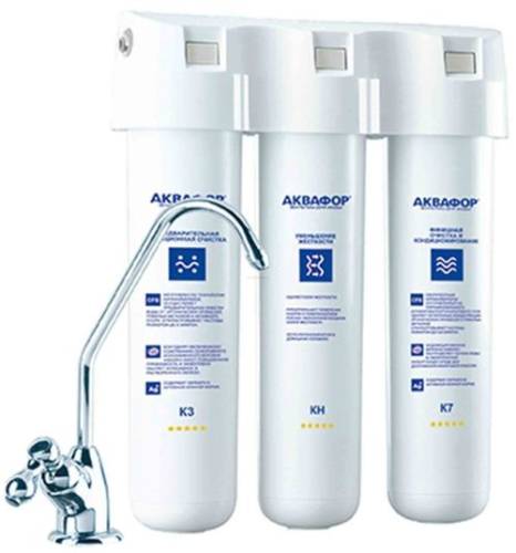 Dispozitiv filtrare apa Aquaphor K3-K4-K7 Crystal pentru robinet