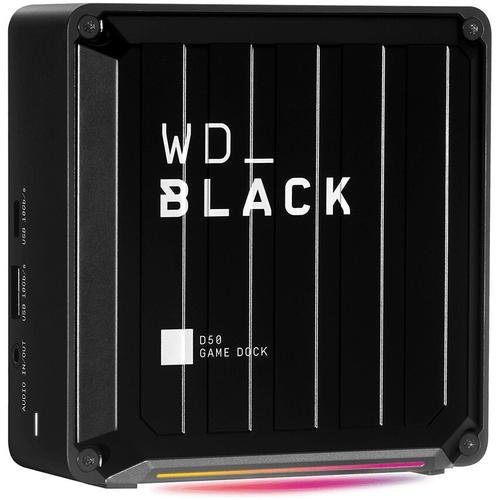Docking station Western Digital Black D50 Game Dock, Dual Thunderbolt 3, RGB, Negru