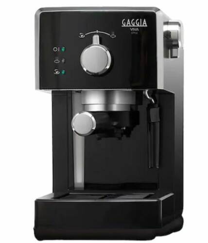 Espressor manual Gaggia Viva Style, Putere 950 W, 1 L (Negru/Argintiu)