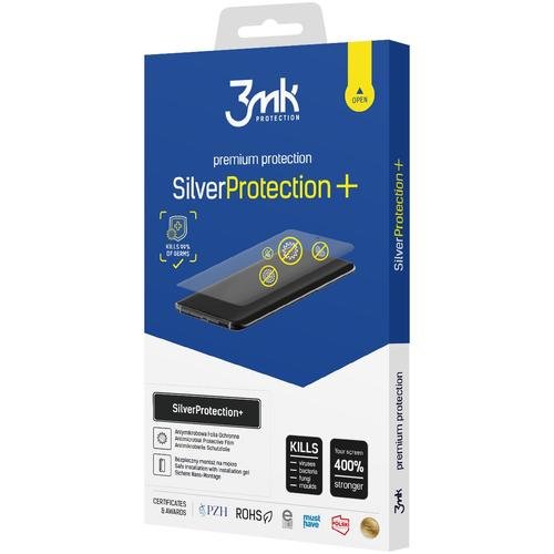 Folie de Protectie 3MK Antimicrobiana Silver Protection pentru Samsung Galaxy S21 (Transparent)