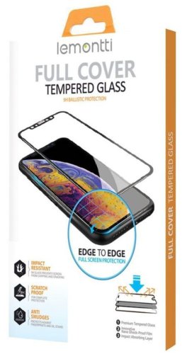 Folie Protectie Sticla Temperata Lemontti LFSTM12CL pentru iPhone 12 mini (Transparent mat)