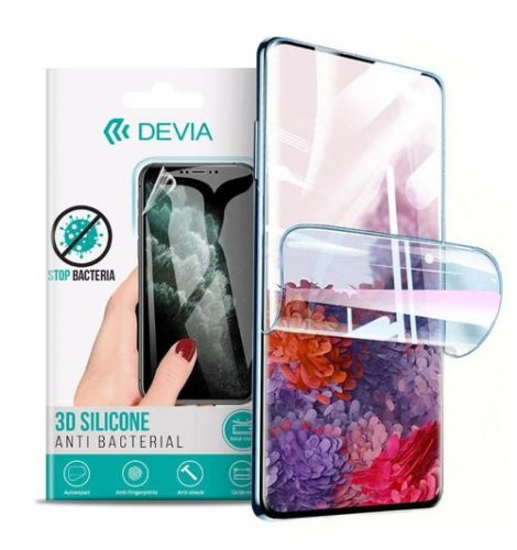 Folie Silicon Antibacterian Devia Pentru Huawei Nova 9 SE 5G (Transparent)