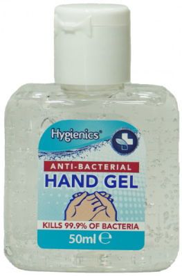 Gel antibacterian pentru maini Hygienics HY1005, 50ml