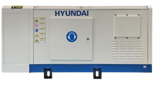Generator Curent Electric Hyundai DHY25L, 22000 W, Diesel, Pornire Electrica, Trifazat (Alb)