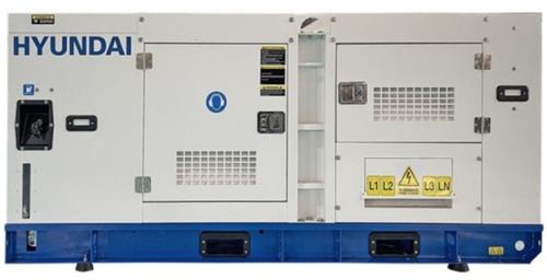 Generator Curent Electric Hyundai DHY50L, 44000 W, Diesel, Pornire Electrica, Trifazat (Alb)
