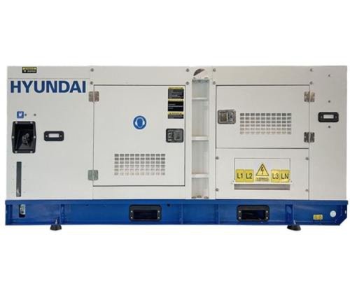 Generator Curent Electric Hyundai DHY90L, 79000 W, Diesel, Pornire Electrica, Trifazat (Alb)