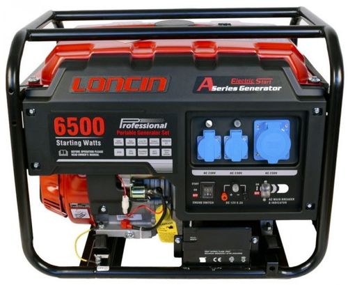 Generator Curent Electric Loncin LC6500D-A, 5.5 KW, 220 V