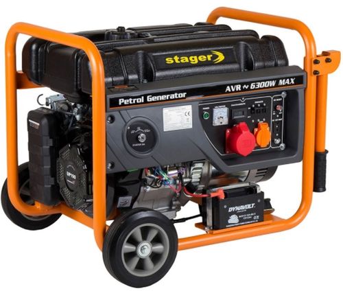 Generator Curent Electric Stager GG 7300-3EW, Benzina, 230/400 V