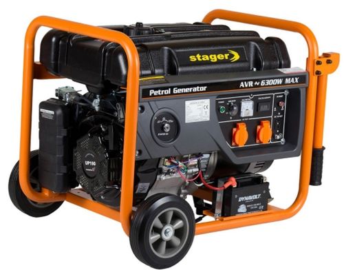 Generator Curent Electric Stager GG 7300EW, Benzina, 230 V