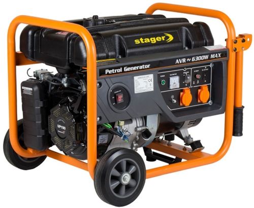 Generator Curent Electric Stager GG 7300W, Benzina, 230 V