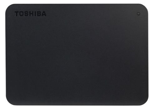 HDD Extern Toshiba Canvio Basics, 4TB, USB 3.2 Type-C Gen 1 (Negru)