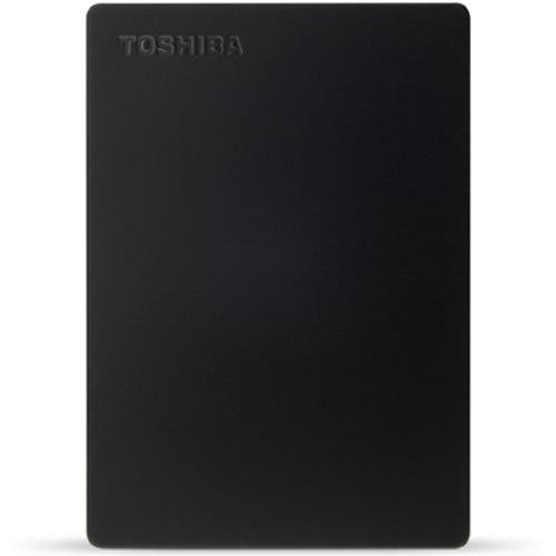 HDD extern TOSHIBA Canvio Slim, 2TB, USB 3.2 (Negru)