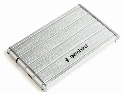 HDD Rack Gembird EE2-U3S-5-S, 2.5inch, SATA, USB 3.0 (Argintiu)