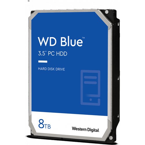 HDD Western Digital Blue 8TB SATA-III 5640 RPM 128MB