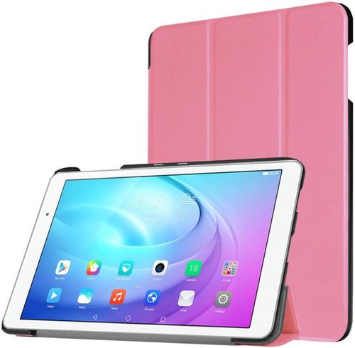 Husa Book Cover Gigapack GP-67890 pentru tableta Huawei MediaPad T2 10inch (Roz)