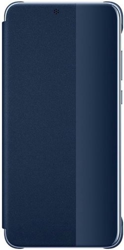 Husa Flip Cover Senno Partial View pentru Huawei P20 (Albastru)