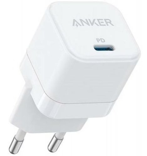 Incarcator Retea Anker PowerPort III Cube, 1 x USB-C, 20W (Alb)