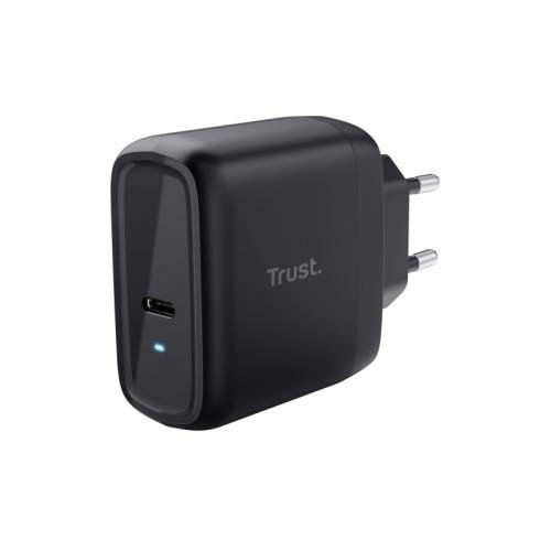 Incarcator retea Trust Maxo, 65W, USB-C, Negru