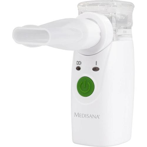 Inhalator portabil cu ultrasunete Medisana IN 525 54115, masca pentru adulti si copii, dispozitiv bucal, Alb