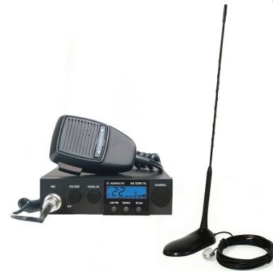Kit Statie radio CB Albrecht AE 5290XL + Antena PNI Extra 45 cu magnet inclus