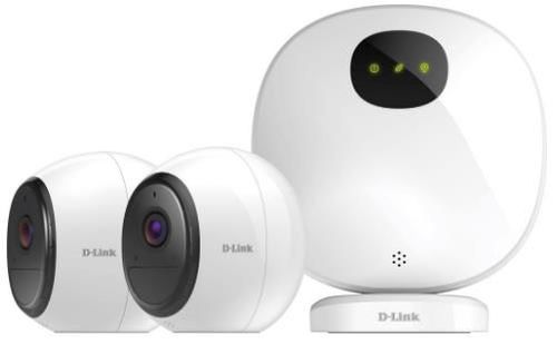 Kit Supraveghere Video D-LINK DCS-2802KT-EU, 1080p, Wi-Fi, night vision, IP65