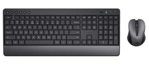 Kit Tastatura si Mouse Wireless Trust Trezo (Negru)