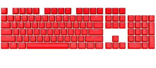 Kit taste pentru tastatura mecanica Corsair PBT DOUBLE-SHOT PRO ORIGIN Red, 104 taste (Rosu)