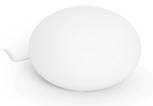Lampa inteligenta Philips Hue Flourish, Bluetooth, E27, 9.5W (60W), 806 lm, lumina ambianta alba si colorata, sticla, 26.1 cm (Alb)