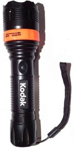 Lanterna LED KodaK 30413191, 1000mW, 60lm, IP62, zoom, 3 functii (Negru)