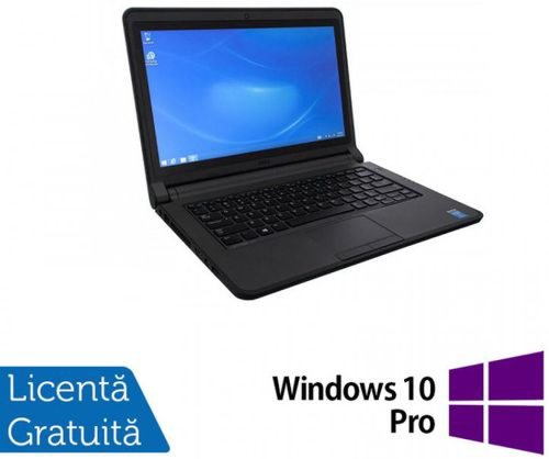Laptop Refurbished Dell Latitude 3340 (Procesor Intel® Core™ i5-4200U (3M Cache, up to 2.60 GHz), Haswell, 13.3inch HD, 4GB, 120GB SSD, Intel® HD Graphics, Win10 Pro, Negru)