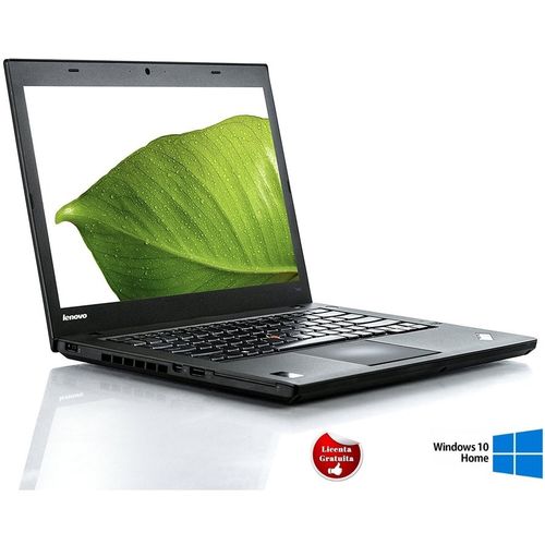 Laptop Refurbished Lenovo ThinkPad T440 (Procesor Intel® Core™ i5-4300U (3M Cache, up to 2.90 GHz), Haswell, 14inch, 4GB, 500GB HDD, Intel® HD Graphics 4400, Win10 Home)