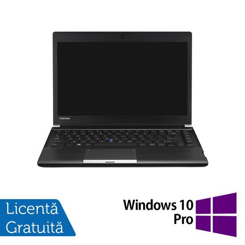 Laptop Refurbished Toshiba Portege R30 (Procesor Intel Core i5-4310M (3M Cache, up to 3.40 GHz), Haswell, 13inch, 8GB DDR3, 240GB SSD, Intel® HD Graphics, Win 10 Pro)