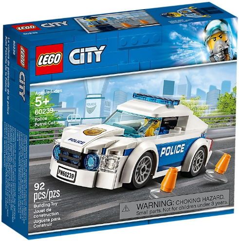 LEGO® City Masina de politie pentru patrulare 60239