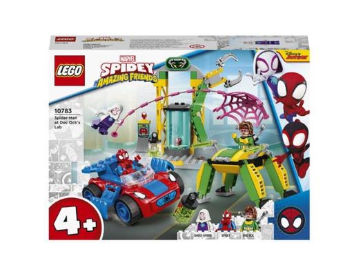 LEGO® Super Heroes Spidey si prietenii lui uimitori Omul paianjen la laboratorul lui Doc Ock 10783