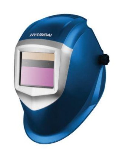 Masca de sudura cu cristale LCD Hyundai 750N, Sensibilitate reglabila (Albastru)