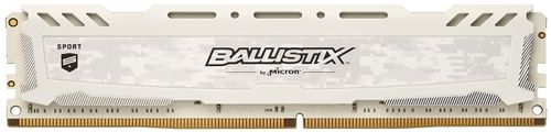 Memorie Crucial Ballistix Sport LT White DDR4, 1x16GB, 2666MHz, CL16