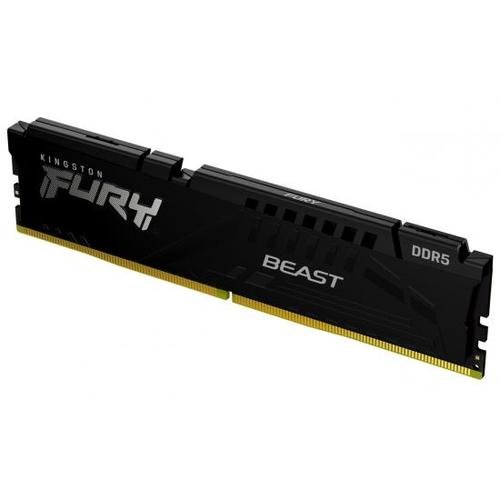 Memorie Kingston FURY Beast Black, DDR5, 8GB, 5600MHz, CL36, 1.35V