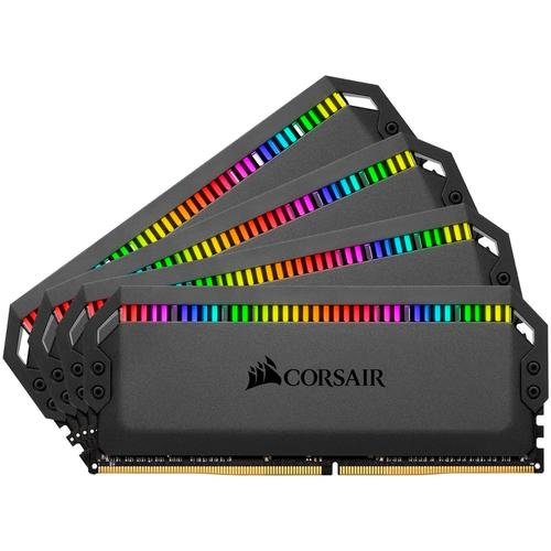 Memorii Corsair DOMINATOR PLATINUM XMP 2.0 Black Heatspreader, DDR4, 3600MHz 64GB (4x16GB), CL16, RGB