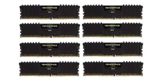 Memorii Corsair Vengeance LPX Black, 128GB, DDR4, 3200MHz, CL16 