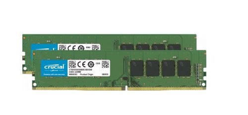 Memorii Crucial 8GB(2x4GB), DDR4, 2666MHz, CL19, Dual Channel
