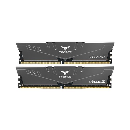Memorii TeamGroup T-Force Vulcan Z Grey 8GB(2x4GB), DDR4, 3000MHz, CL16, Dual Channel
