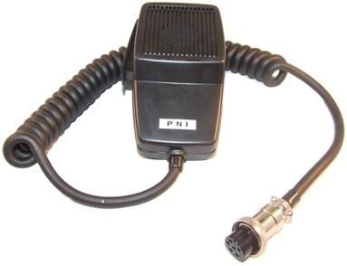 Microfon PNI Dinamic 6 pini compatibil cu orice statie CB cu 6 pini