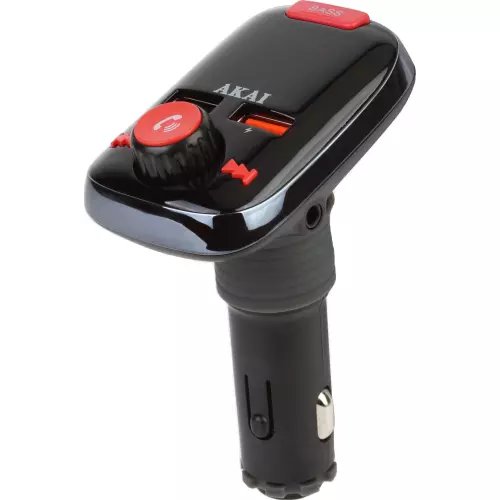 Modulator FM Akai FMT-74BT, Bluetooth , TF Card , AUX in/out, 2 x USB, functie player MP3
