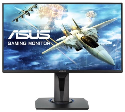 Monitor Gaming TN LED ASUS 24.5inch VG255H, Full HD (1920 x 1080), VGA, HDMI, Boxe, Pivot, 1 ms (Negru)