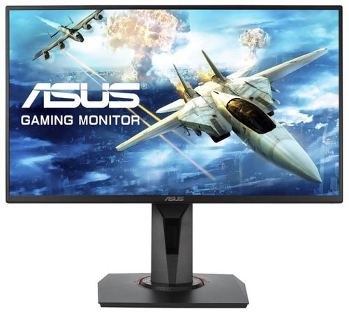 Monitor Gaming TN LED ASUS 25.5inch VG258Q, Full HD (1920 x 1080), DVI, HDMI, DisplayPort, Boxe, Pivot, 144 Hz, 1 ms (Negru)